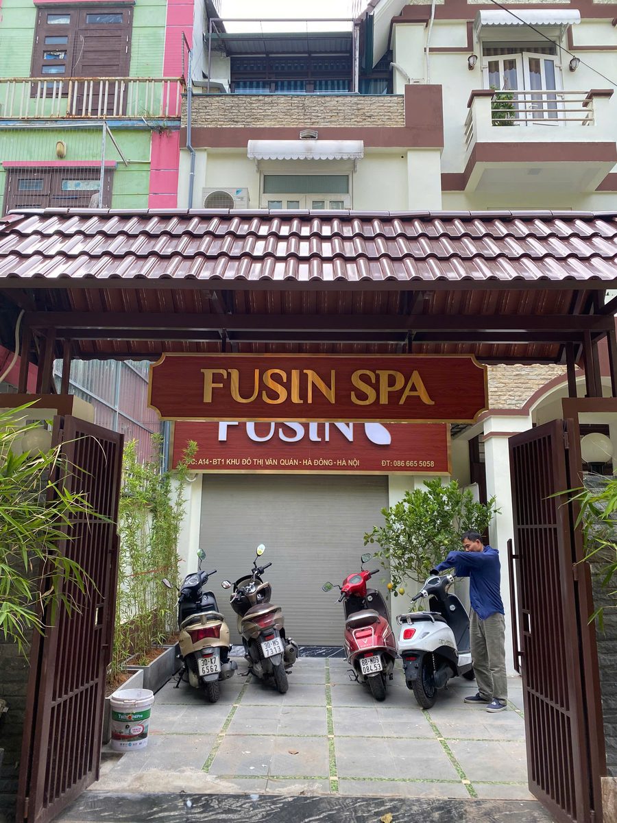 Cổng vào Fusin Spa